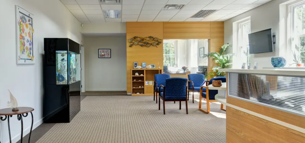 Mobility Plus lobby and waiting area